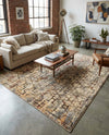Neptune Elegance Collection Area Rug -  Proteus Rectangle Beige Cream  lifestyle 10