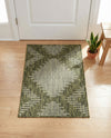 Urban Terrace Collection Area Rug -  Chelsea (Green) Rectangle Green  lifestyle 30