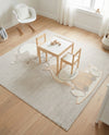 Wonder Tykes Collection Area Rug - Enchanted Square Peach Blossom  lifestyle 60