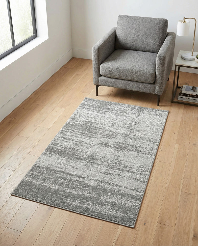 Studio Haven Collection Area Rug -  Gallery (Gray) Rectangle Gray  lifestyle 39