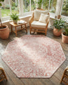 Cambridge Classics Collection Area Rug -  Magdalene (Pink) Octagon Pink  lifestyle 61