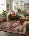 Sedona Vista Collection Area Rug -  Anasazi Rectangle Multi  lifestyle 33