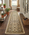 Tabriz Tapestry Collection Area Rug - Sahand (Ivory) Runner Ivory  lifestyle 40