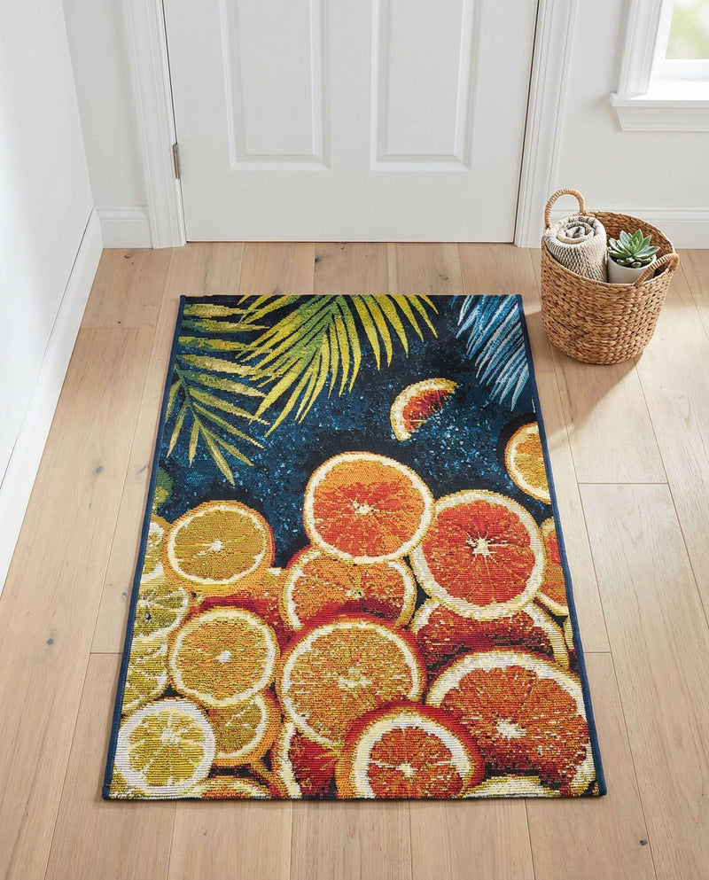 Seaside Haven Rugs Collection Area Rug -  Dunes Rectangle Multi  lifestyle 9