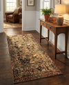 Neptune Elegance Collection Area Rug -  Galatea (Green) Runner Green  lifestyle 25