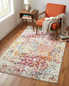 Georgetown Rugs Collection Area Rug - Dupont (Light Multi) Rectangle Light Multi  lifestyle 25