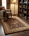 Jaipur Elegance Collection Area Rug -  Nahargarh (Brown) Rectangle Brown  lifestyle 15