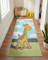 Wonder Tykes Collection Area Rug -  Frolic Runner Blue  lifestyle 41
