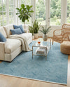 Aravalli Collection Area Rug - Udaipur Rectangle Aegean Blue  lifestyle 50