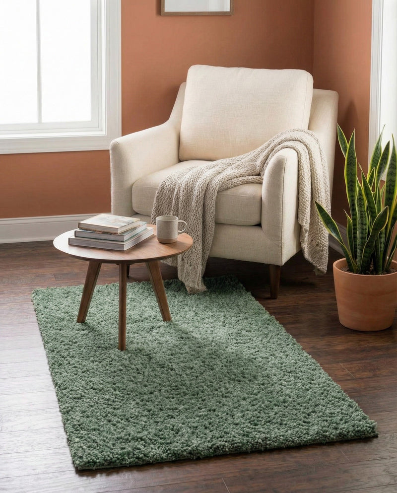 Alpine Plush Collection Area Rug -  Cortina (Sage) Rectangle Sage  lifestyle 20