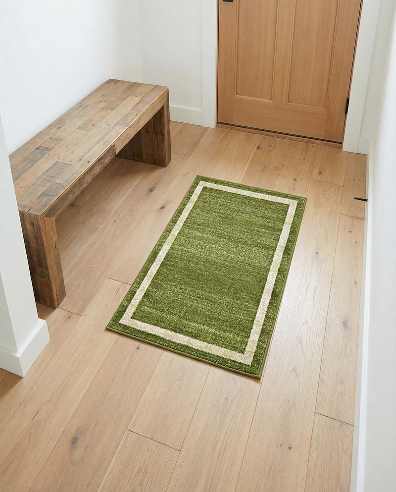 Studio Haven Collection Area Rug -  Alcove (Green) Rectangle Green  lifestyle 15