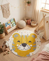 Wonder Tykes Collection Area Rug -  Rainbow Round Ivory  lifestyle 42