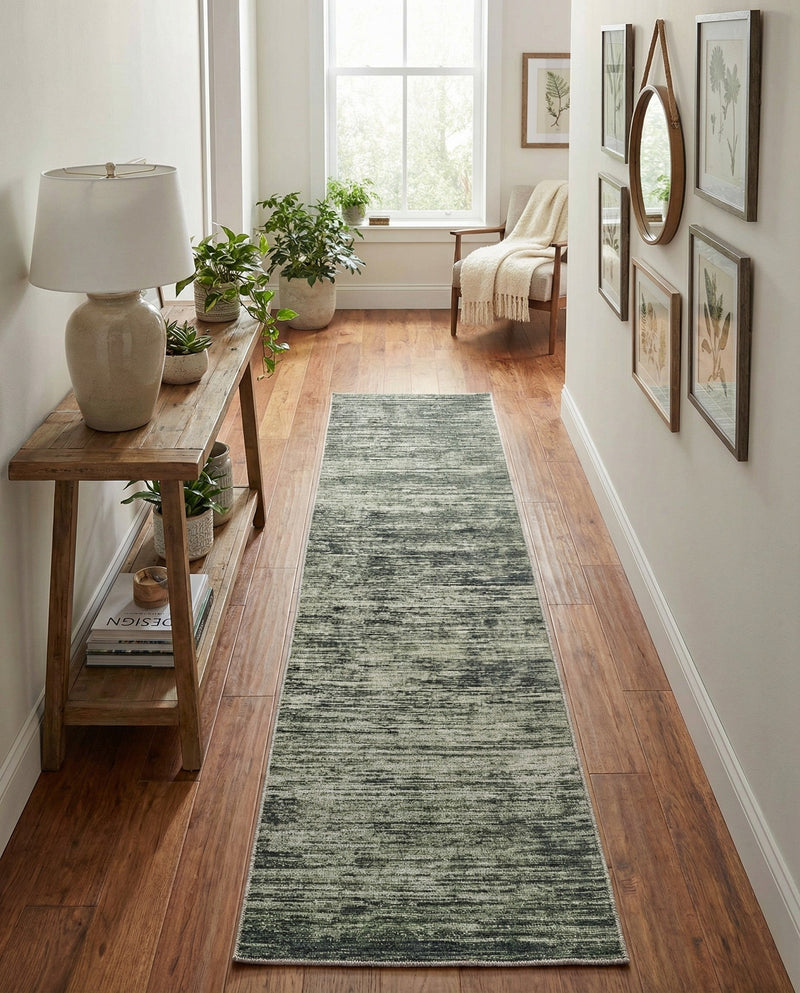 Sahara Essence Collection Area Rug - Oasis (Green) Runner Green  lifestyle 67