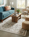 Adriana Terrace Collection Area Rug -  Positano (Ivory) Rectangle Ivory  lifestyle 3