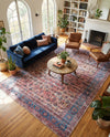 Zahara Oasis Collection Area Rug -  Meknes Rectangle Antique Pink  lifestyle 7