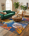 Meadow Breeze Collection Area Rug -  Clover Rectangle Multi  lifestyle 30