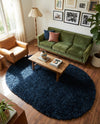 Majestic Manor Collection Area Rug - Versailles (Aegean Blue) Oval Aegean Blue  lifestyle 78
