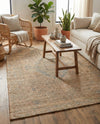Savannah Threads Collection Area Rug -  Mojave Rectangle Khaki and Ivory  lifestyle 10