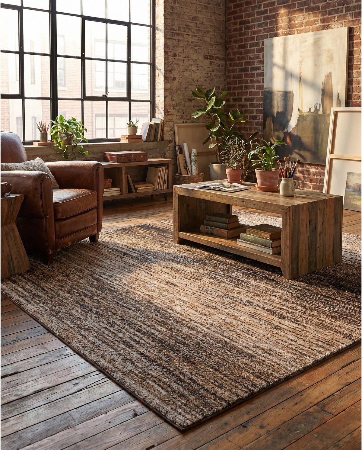 Sienna Collection Area Rug -  Verona Rectangle Multi  lifestyle 46