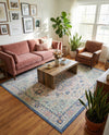Savannah Series Collection Area Rug - Charleston (Multi) Square Multi  lifestyle 34