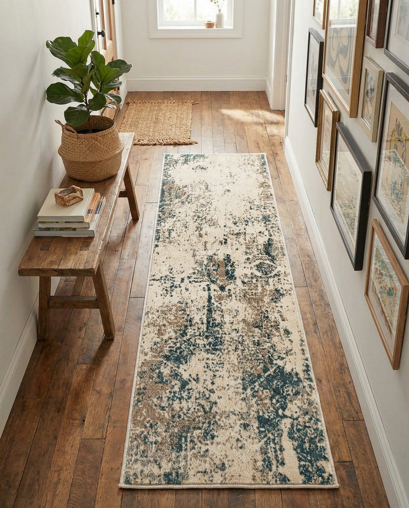 Gobi Sands Collection Area Rug -  Shapotou Runner Beige  lifestyle 41