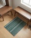 Jewel Oasis Collection Area Rug - Sapphire (Green) Rectangle Green  lifestyle 14