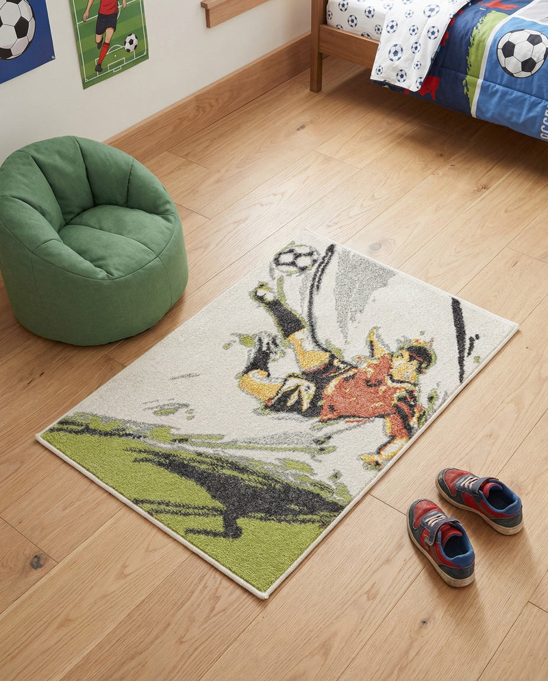 Wonder Tykes Collection Area Rug -  Mirage Rectangle Gray  lifestyle 5