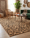 Savannah Sojourn Collection Area Rug -  Mara Rectangle Light Brown  lifestyle 8