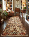 Neptune Elegance Collection Area Rug -  Galatea (Beige Cream) Runner Beige Cream  lifestyle 75