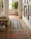 Thar Cotton Collection Area Rug -  Kovalam Runner Multi  lifestyle 46