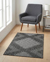 Urban Terrace Collection Area Rug -  Chelsea (Charcoal Gray) Rectangle Charcoal Gray  lifestyle 31