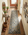 Chateau Elegance Collection Area Rug -  Luxembourg Runner Gray  lifestyle 46
