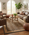Savannah Sojourn Collection Area Rug -  Limpopo Rectangle Brown  lifestyle 18