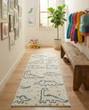 Wonder Tykes Collection Area Rug -  Jamboree Runner Ivory  lifestyle 48