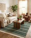 Marina Collection Area Rug - Marina Rectangle Hunter Green  lifestyle 48