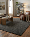 Plush Oasis Collection Area Rug - Serenity (Graphite Gray) Rectangle Graphite Gray  lifestyle 22
