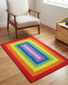 Sunset Isle Wool Braids Collection Area Rug - Paradise Rectangle Multi  lifestyle 23