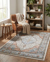 Mykonos Manor Collection Area Rug - Delos Rectangle Ivory  lifestyle 35