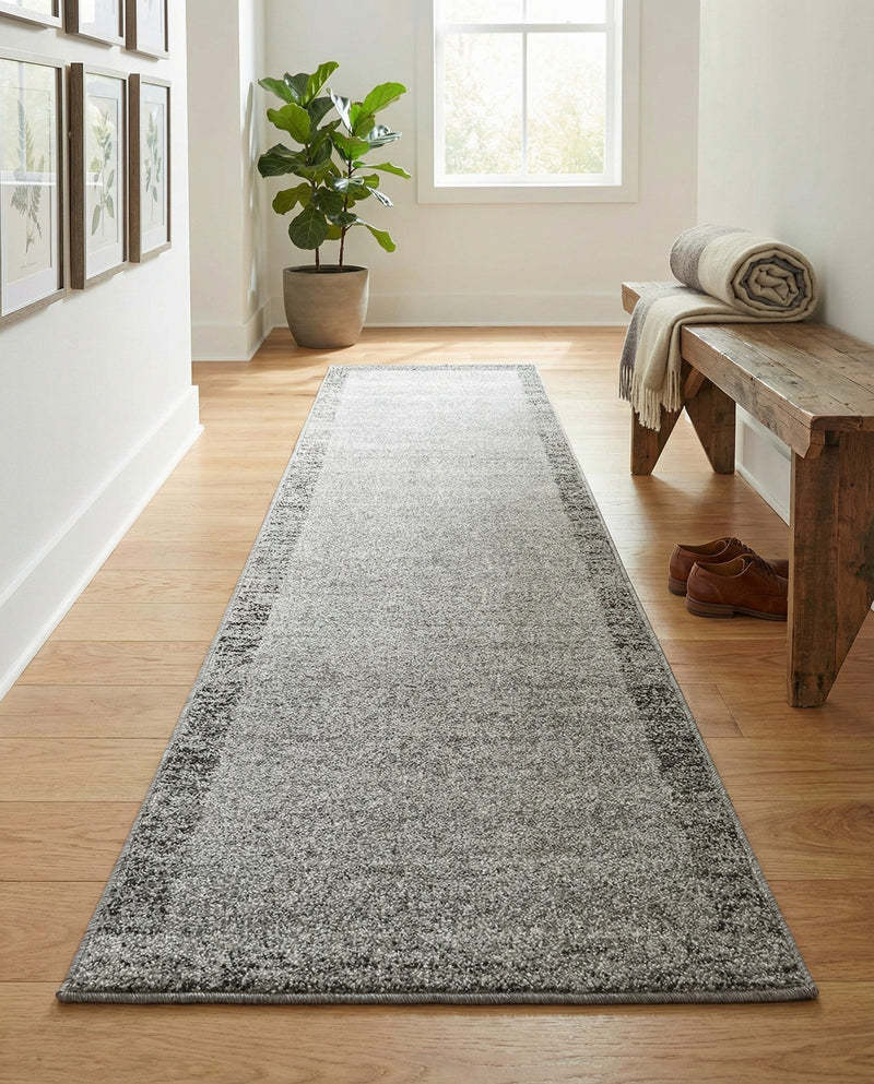 Studio Haven Collection Area Rug -  Conservatory (Light Gray) Runner Light Gray  lifestyle 51