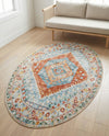 Arcadia Rugs Collection Area Rug -  Xanadu Oval Salmon  lifestyle 69