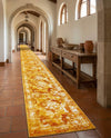 Riviera Elegance Collection Area Rug -  Menton (Orange) Runner Orange  lifestyle 79
