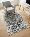 Georgetown Rugs Collection Area Rug - Dupont (Blue) Rectangle Blue  lifestyle 19