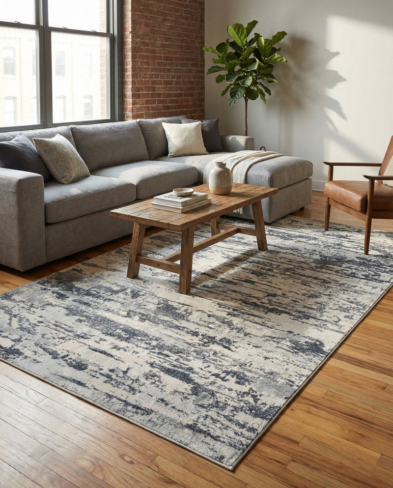 Aegean Elegance Collection Area Rug - Mesa Rectangle Gray  lifestyle 14