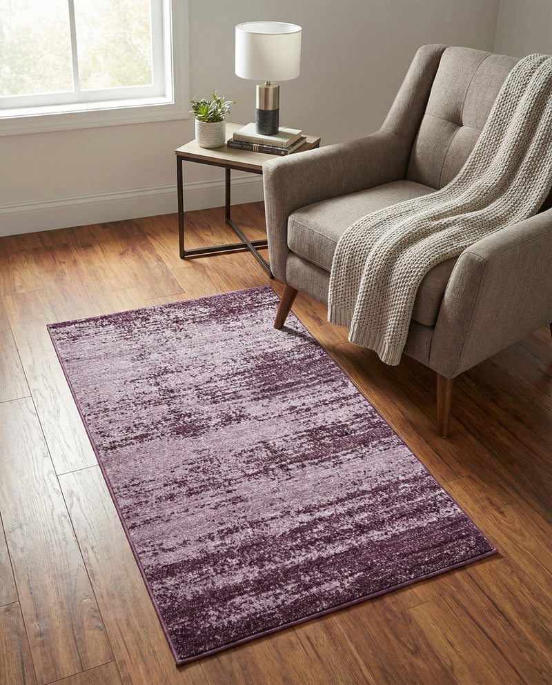 Studio Haven Collection Area Rug -  Gallery (Violet) Rectangle Violet  lifestyle 42