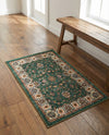 Casablanca Tapestry Collection Area Rug -  Marrakech (Emerald Green) Rectangle Emerald Green  lifestyle 15