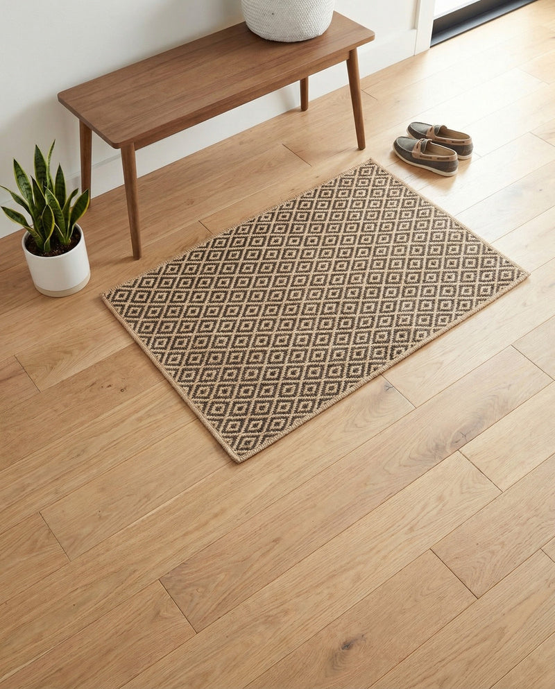 Sahara Sands Collection Area Rug -  Amarna Rectangle Natural and Brown  lifestyle 4