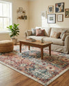 Savannah Elegance Collection Area Rug -  Azalea Rectangle Pink  lifestyle 24