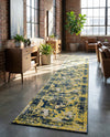 Riviera Elegance Collection Area Rug -  Menton (Navy Blue) Runner Navy Blue  lifestyle 27