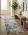 Georgetown Rugs Collection Area Rug - Dupont (Gray) Runner Gray  lifestyle 78