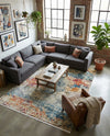 Caribbean Breeze Collection Area Rug -  Isla Rectangle Cream  lifestyle 29